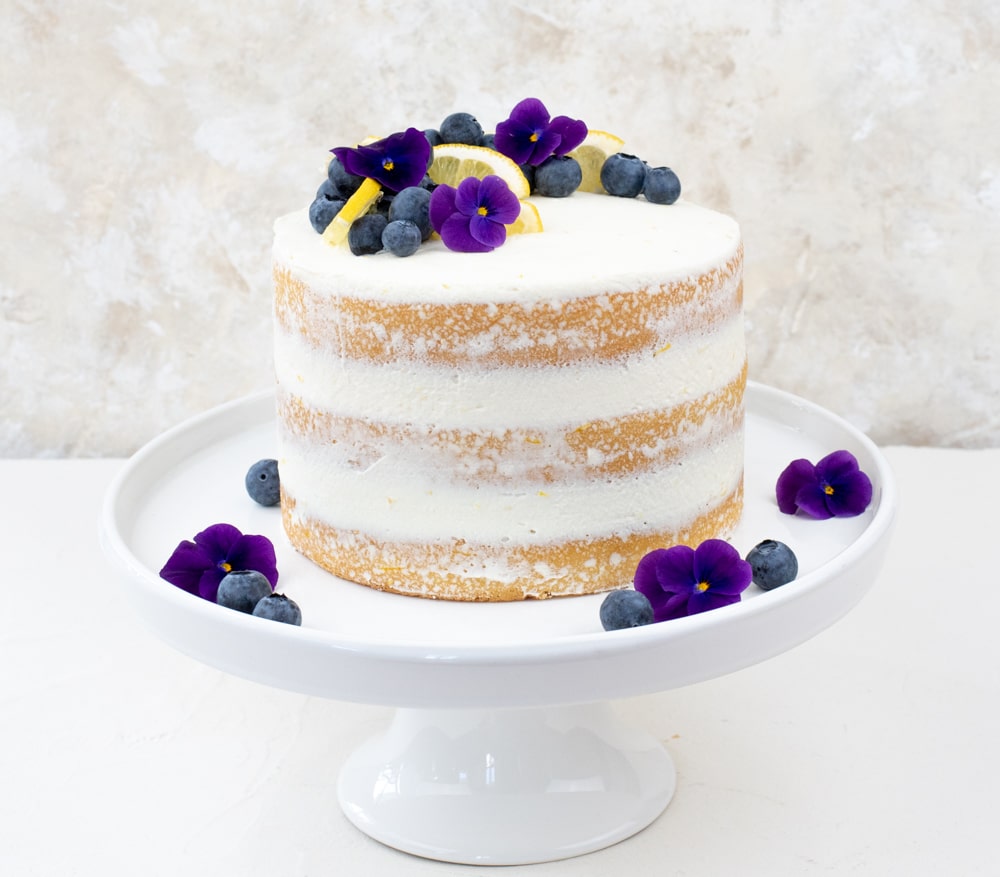 Blueberry Lemon Cake - Wildly Domestic