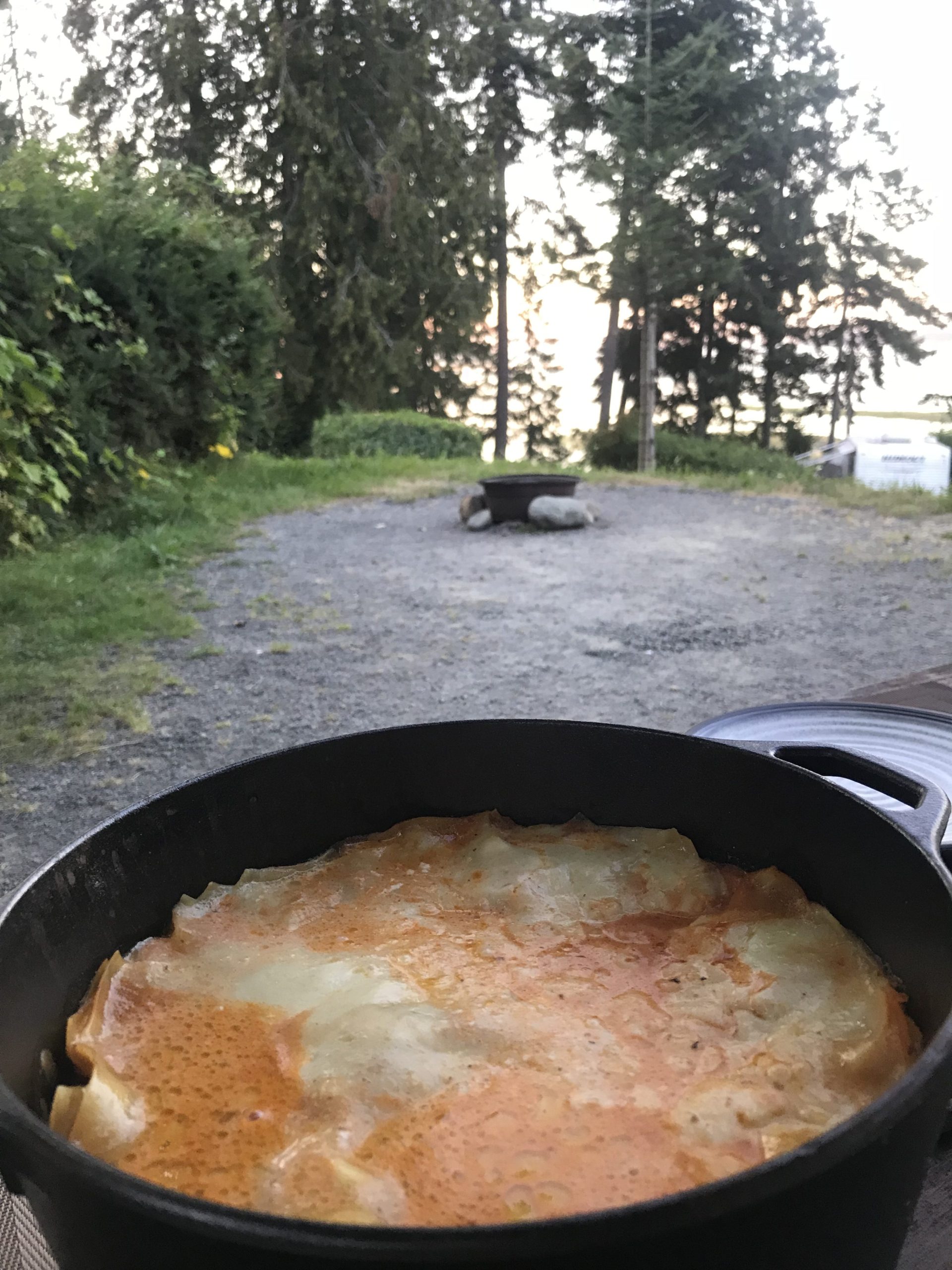 Delicious Dutch-Oven Campfire Lasagna — CAMP KITCHEN